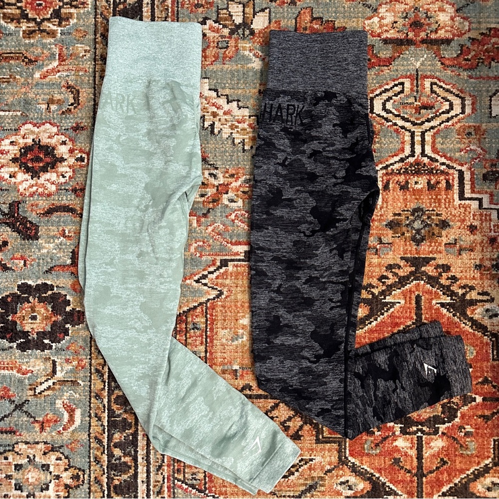 Gymshark Camo leggings bundle